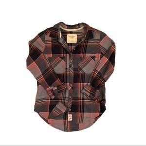 A&F Blue/Pink Flannel